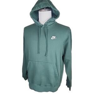 Vintage Nike Lightweight Classic Pullover Hoodie Sweatshirt Side Swoosh Size M